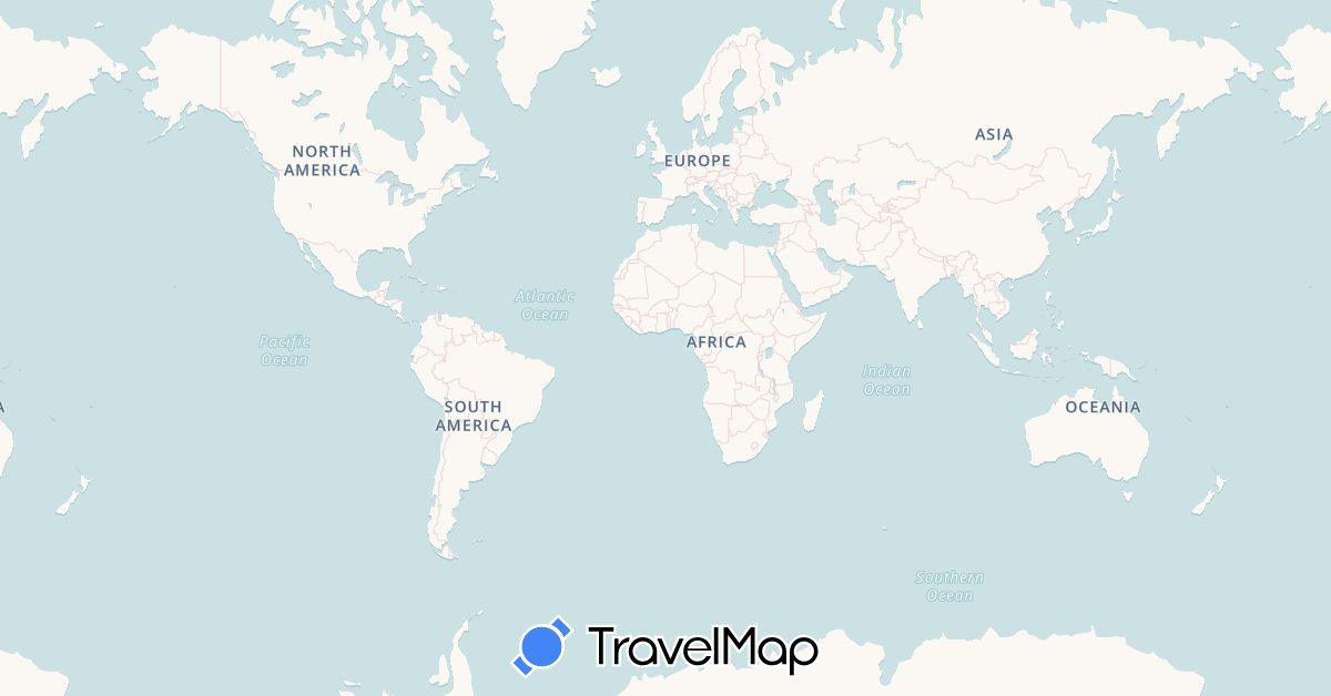 TravelMap itinerary: driving in Australia, Brunei, Canada, Chile, Egypt, Finland, United Kingdom, Greenland, Indonesia, Iceland, Italy, Japan, South Korea, Madagascar, Netherlands, Norway, Nepal, New Zealand, Philippines, Russia, Thailand, East Timor, Taiwan, United States, Vietnam (Africa, Asia, Europe, North America, Oceania, South America)